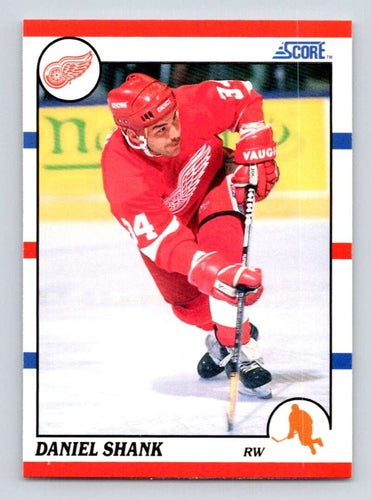 #377 Daniel Shank - Detroit Red Wings - 1990-91 Score American Hockey