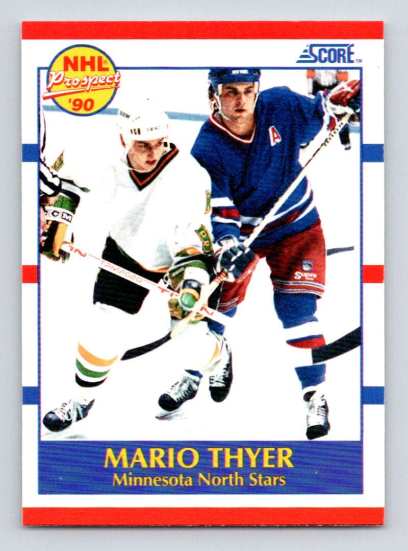 #382 Mario Thyer - Minnesota North Stars - 1990-91 Score American Hockey