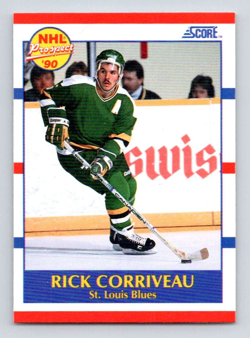 #396 Rick Corriveau - St. Louis Blues - 1990-91 Score American Hockey