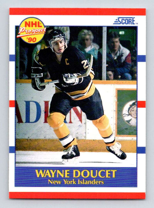 #397 Wayne Doucet - New York Islanders - 1990-91 Score American Hockey