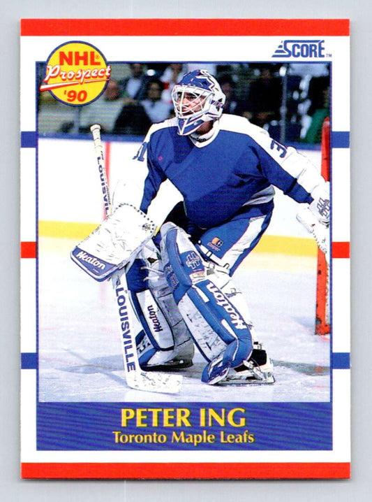 #414 Peter Ing - Toronto Maple Leafs - 1990-91 Score American Hockey