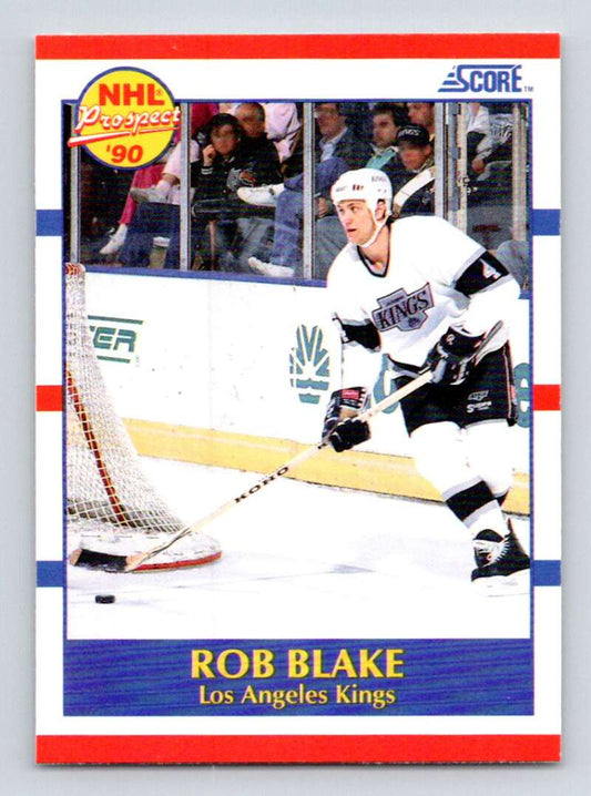 #421 Rob Blake - Los Angeles Kings - 1990-91 Score American Hockey