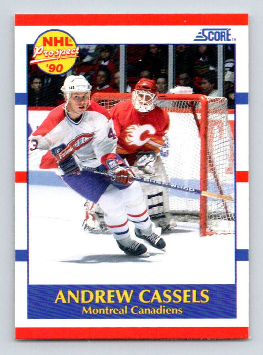 #422 Andrew Cassels - Montreal Canadiens - 1990-91 Score American Hockey