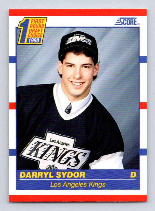 #425 Darryl Sydor - Los Angeles Kings - 1990-91 Score American Hockey