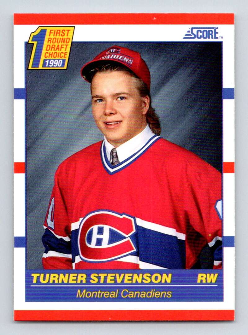 #426 Turner Stevenson - Montreal Canadiens - 1990-91 Score American Hockey