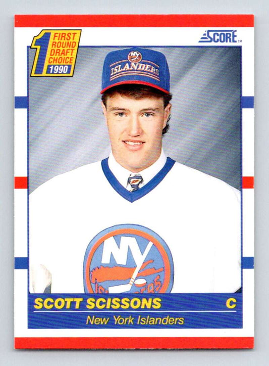 #432 Scott Scissons - New York Islanders - 1990-91 Score American Hockey