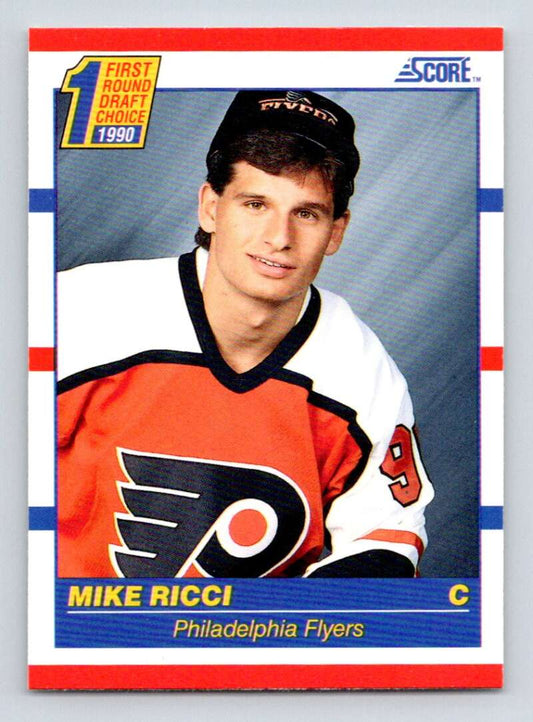 #433 Mike Ricci - Philadelphia Flyers - 1990-91 Score American Hockey