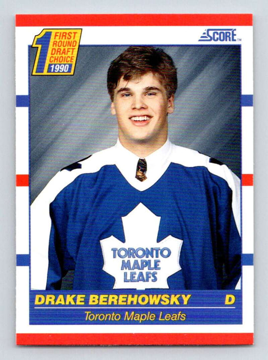 #434 Drake Berehowsky - Toronto Maple Leafs - 1990-91 Score American Hockey