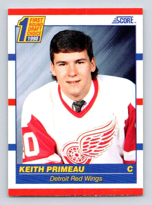 #436 Keith Primeau - Detroit Red Wings - 1990-91 Score American Hockey