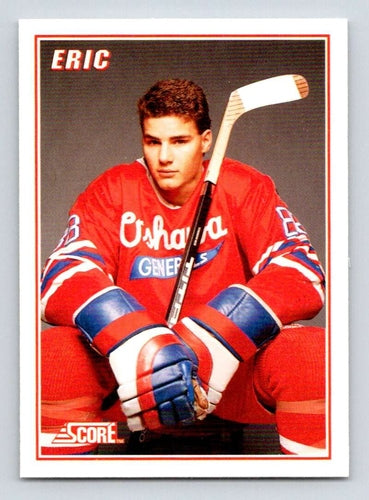 #B2 Eric Lindros - Oshawa Generals - 1990-91 Score American Hockey