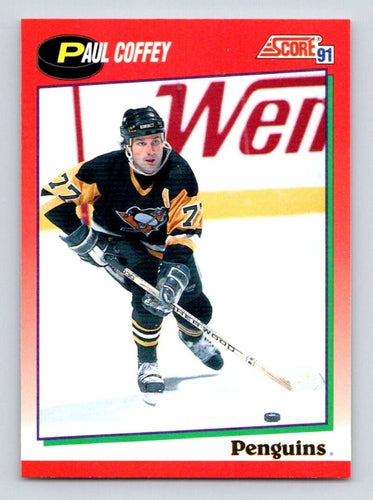 #115 Paul Coffey - Pittsburgh Penguins - 1991-92 Score Canadian Hockey