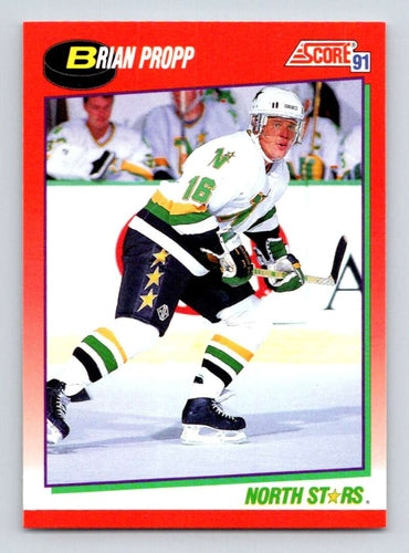 #223 Brian Propp - Minnesota North Stars - 1991-92 Score Canadian Hockey
