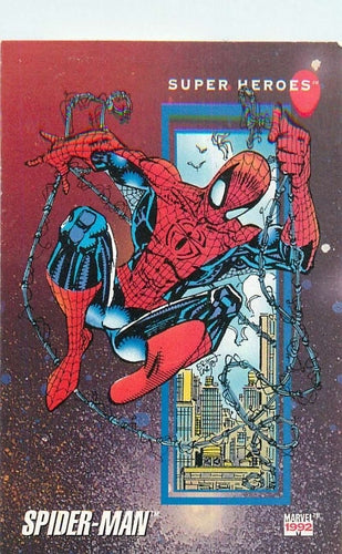 #1 Spider-Man - 1992 Impel Marvel Universe